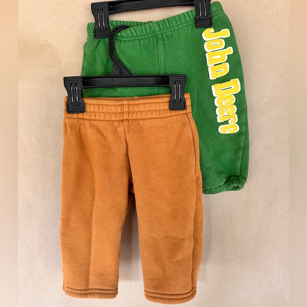 Bundle of 6M baby boy sweatpants carhartt/john deere
